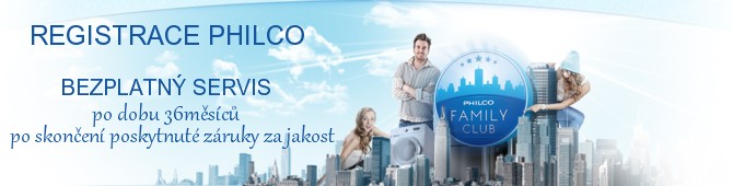 odkaz k prodloužení záruky Philco